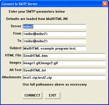 SMTP/POP3/IMAP Email Engine for C/C++ Screenshot